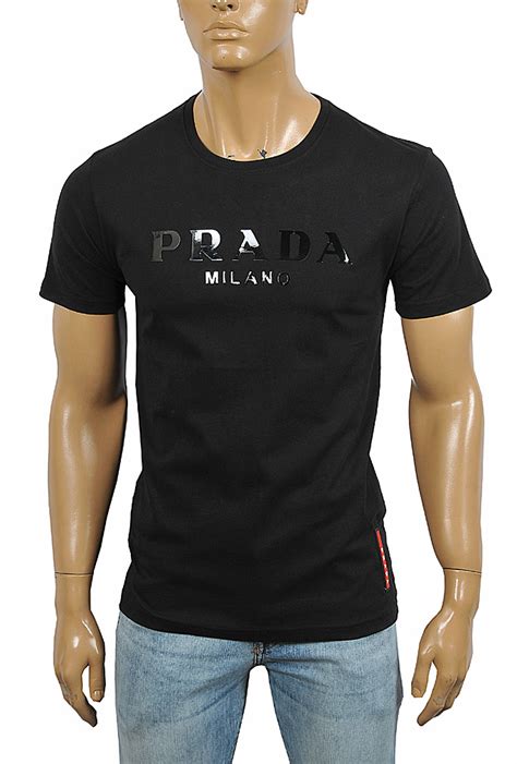 prada t-shirts for men|prada men' s t shirts.